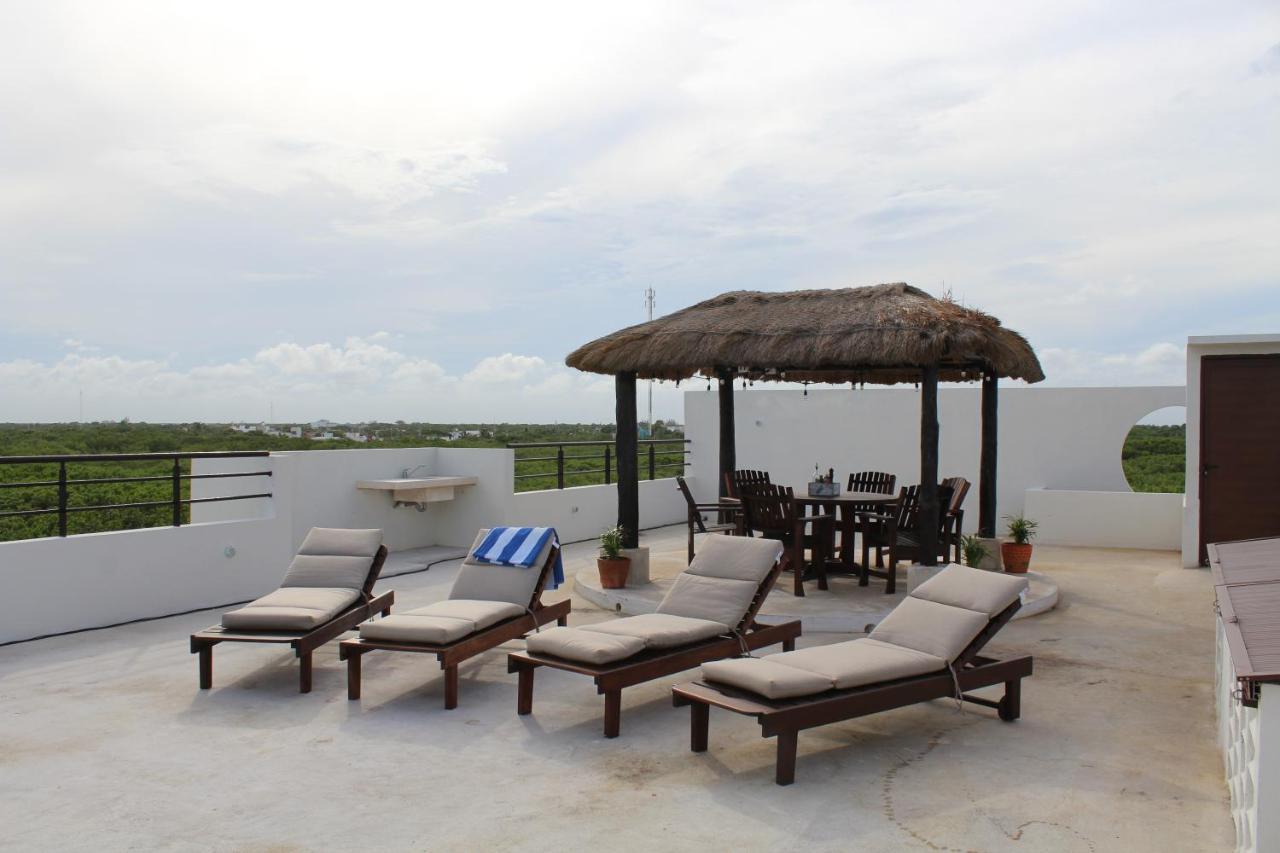 Penthouse With Roof Terrace - Costa Maya Leilighet Mahahual Eksteriør bilde